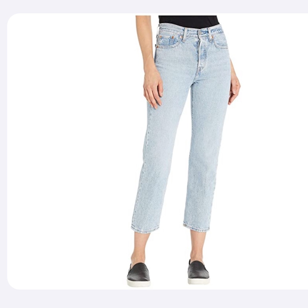 Levis premium wedgie straight jeans